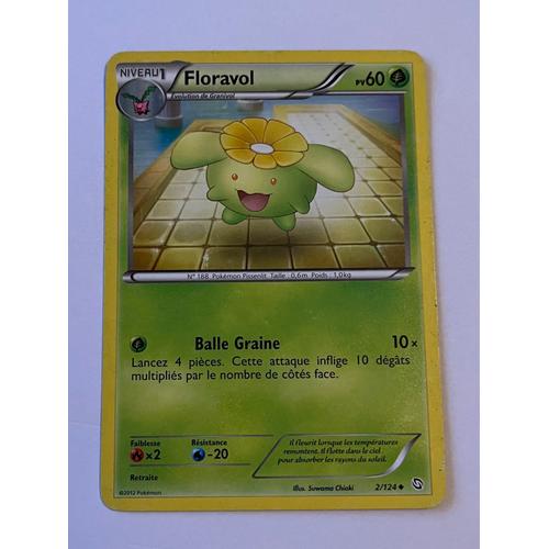 Carte Pokémon Floravol 2/124