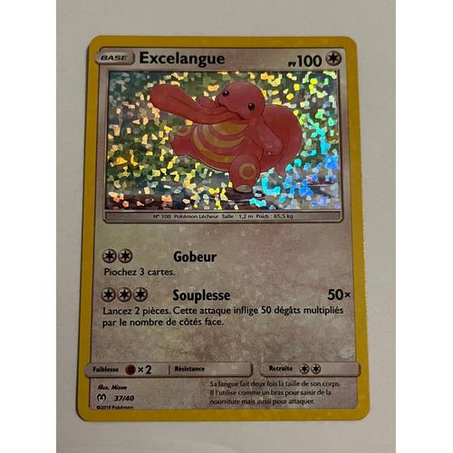 Carte Pokémon Excelangue 37/40 Holo