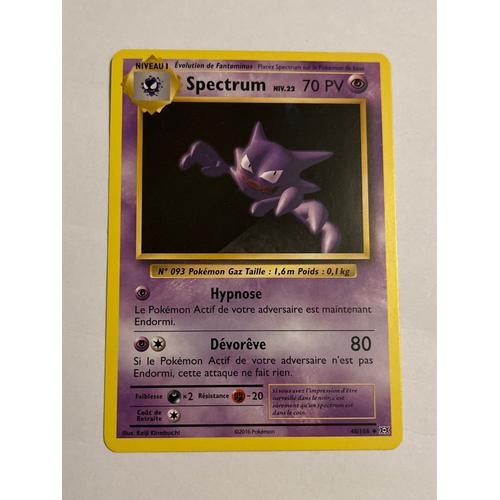 Carte Pokémon Spectrum 48/108