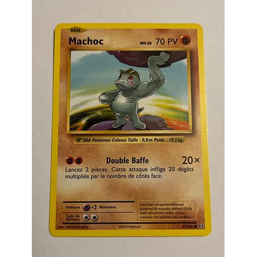 Carte Pokémon Machoc 57/108