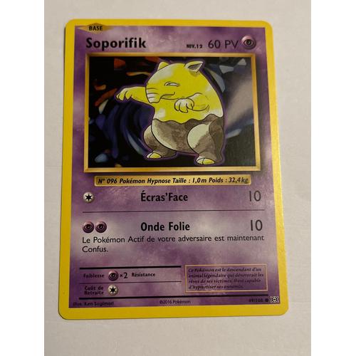 Carte Pokémon Soporifik 49/108