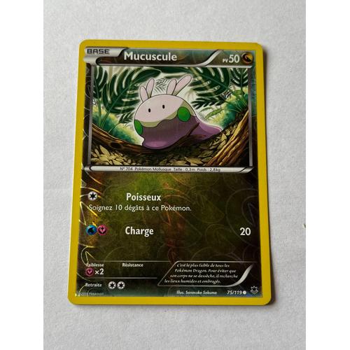 Carte Pokémon Mucuscule 75/119 Holo