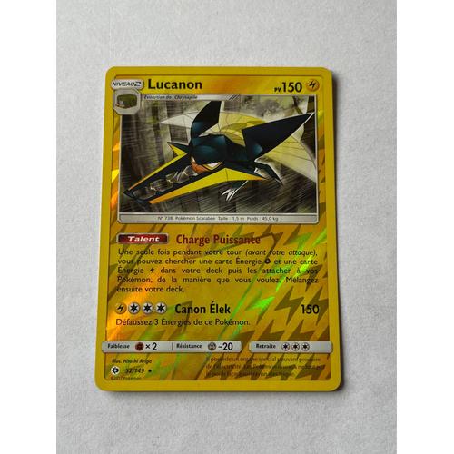 Carte Pokémon Lucanon 52/149 Holo