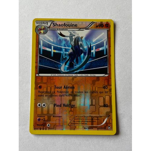 Carte Pokémon Shaofouine 57/111 Holo