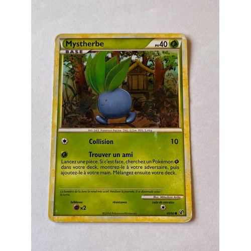 Carte Pokémon Mystherbe 60/90