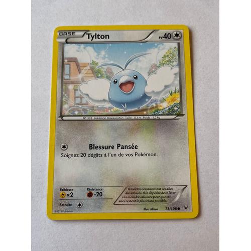Carte Pokémon Tylton 73/108