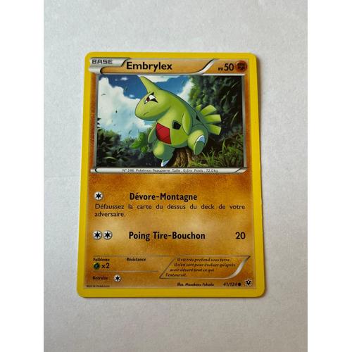 Carte Pokémon Embrylex 41/124