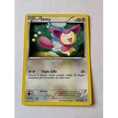 Carte Pokémon Skitty 109/135