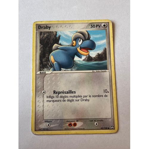 Carte Pokémon Draby 43/108