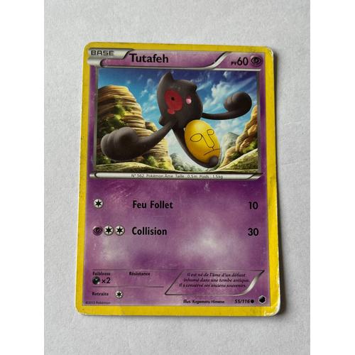 Carte Pokémon Tutafeh 55/116