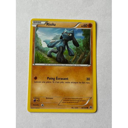 Carte Pokémon Riolu 46/124