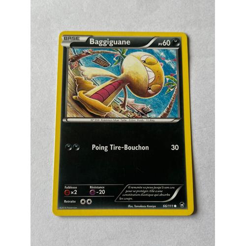 Carte Pokémon Baggiguane 66/111