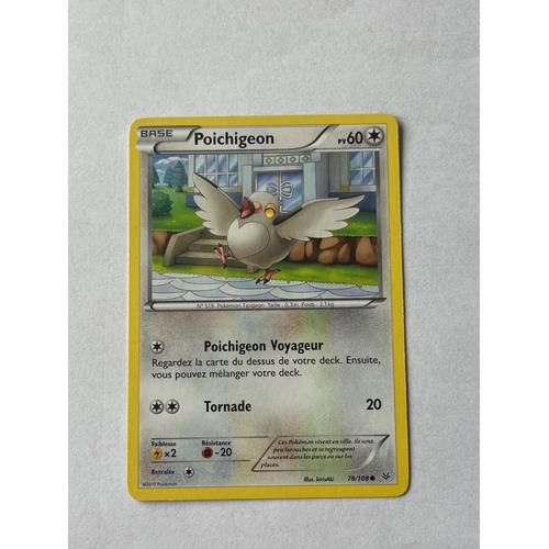 Carte Pokémon Poichigeon 78/108