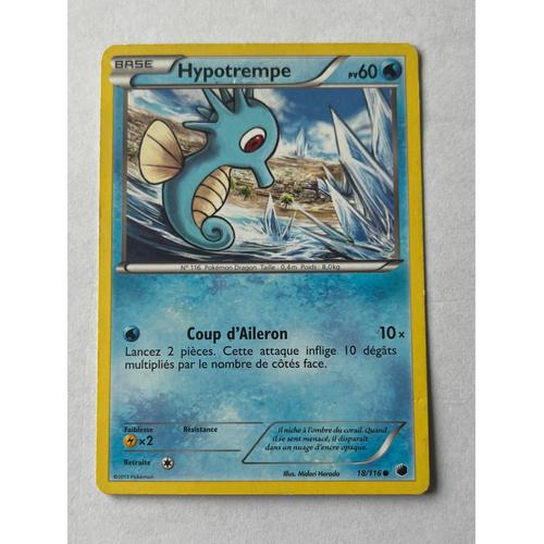 Carte Pokémon Hypotrempe 18/116