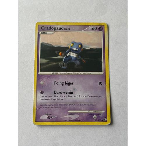 Carte Pokémon Cradopaud 60/100