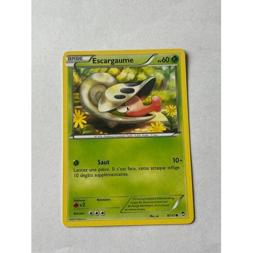 Carte Pokémon Escargaume 8/111