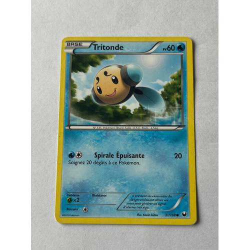 Carte Pokémon Tritonde 31/108 