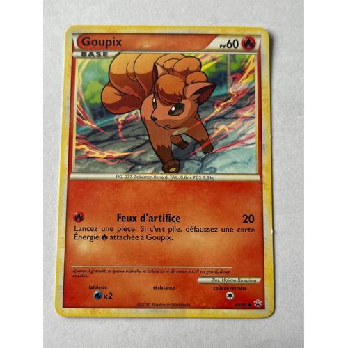 Carte Pokémon Goupix 68/95