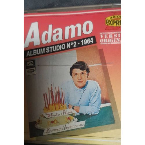 Cd Album Studio Numéro 2 De 1964 D'adamo