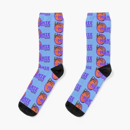 Chaussettes Taille Unique Manie Musicale Carbonneau Fournier Nouveauté Fantaisie Motif Fou Équipage Décontracté Pour Hommes Femmes
