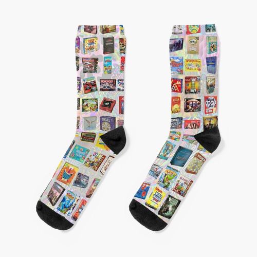 Chaussettes Taille Unique Jeux De Société Nouveauté Fantaisie Motif Fou Équipage Décontracté Pour Hommes Femmes