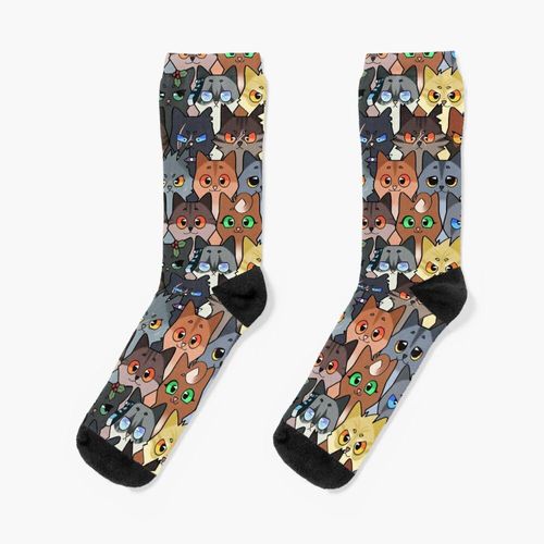 Chaussettes Taille Unique Kits De Guerrier Nouveauté Fantaisie Motif Fou Équipage Décontracté Pour Hommes Femmes