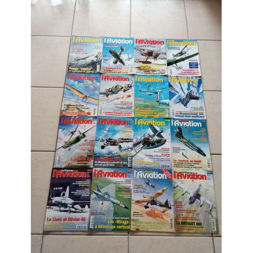 16 Magazines Fana De L'aviation