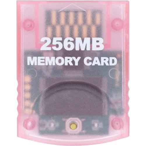 Carte Memoire De Stockage De Jeu De 256 Mo Pour Console Wii/Gamecube Gc