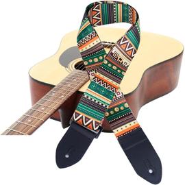 1pc Sangle Guitare Acoustique Réglable Sangle pour Guitare