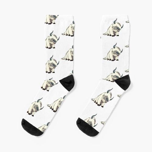 Chaussettes Taille Unique Appa Avatar Le Dernier Airbender Nouveauté Fantaisie Motif Fou Équipage Décontracté Pour Hommes Femmes