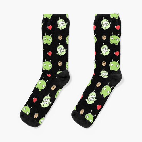 Chaussettes Taille Unique Gâteau De Lune Nouveauté Fantaisie Motif Fou Équipage Décontracté Pour Hommes Femmes