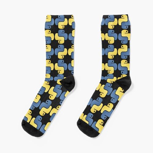 Chaussettes Taille Unique Modèle Basé Sur Python Nouveauté Fantaisie Motif Fou Équipage Décontracté Pour Hommes Femmes