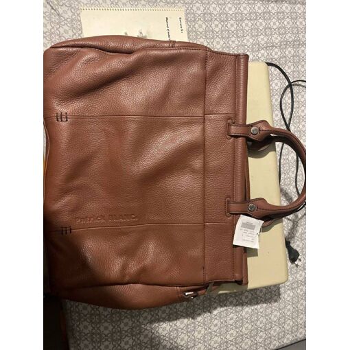 Sac En Cuir Blanc PATRICK BLANC Bandoulière - Neuf Sans étiquettes, Style élégant, Parfait Pour L'été Ou Les Soirées