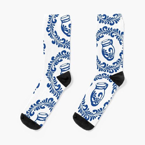 Chaussettes Taille Unique Couronne D'épinette Avec Balançoire De Vrille De Bembel Nouveauté Fantaisie Motif Fou Équipage Décontracté Pour Hommes Femmes