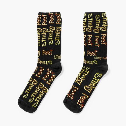 Chaussettes Taille Unique Pieds Puants Nouveauté Fantaisie Motif Fou Équipage Décontracté Pour Hommes Femmes