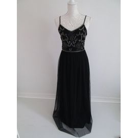 Robe De Bal Noire Boohoo Taille 36 Neuve