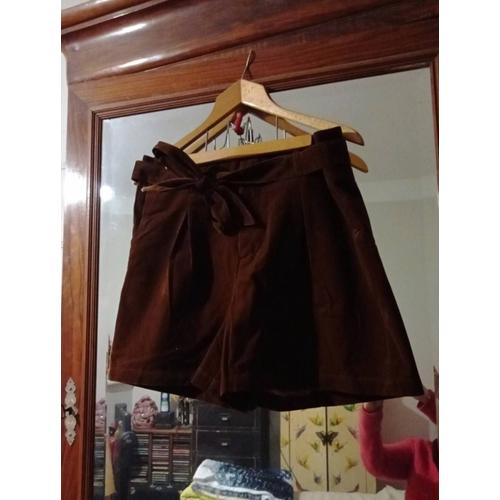 Short Marron 42 Xl Deeluxe Women Neuf.