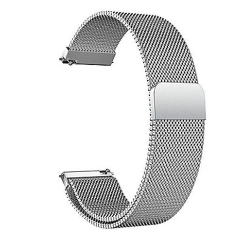 Bracelet Milanese Loop Fermoir Magnétique Pour Samsung Galaxy S2 Classic - Gris