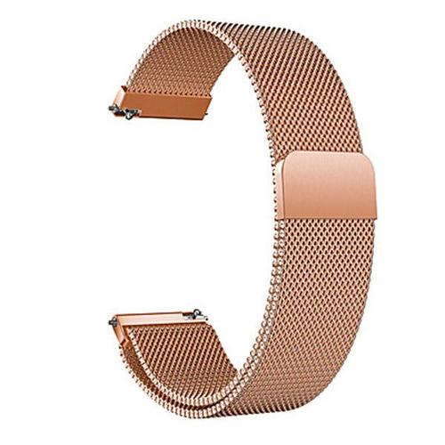 Bracelet Milanese Loop Fermoir Magnétique Pour Lg G Watch Urban (W150) - Rose