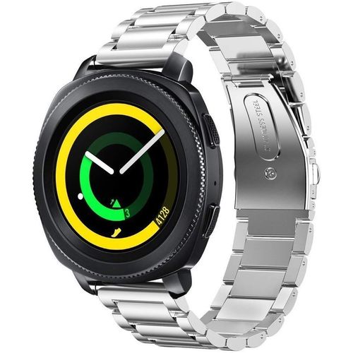 Bracelet En Acier Stainless Lux + Outil Pour Samsung Gear 2 (Sm-R380) - Gris