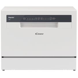 Candy RapidÓ CP 6E51LW - Lave vaisselle Blanc - Pose libre - largeur : 55