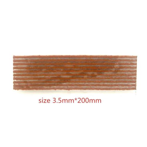 Marron 3,5 Mmx200 Mm - 60pcs Black Tubeless Tire Repair Seal String Rubber Filler Strips 4.5mm*100mm