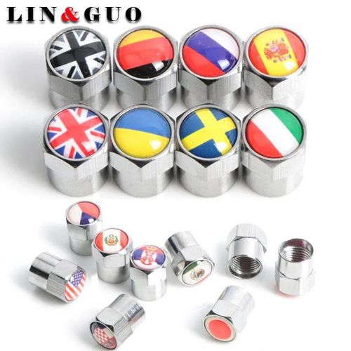 Pour La Pologne - Bouchons De Assujetde Voiture Pour Bmw, Mini, Ford, Focus, Mitsubishi, Cristaux En Kit, Volvo, Subaru, Chevrolet, Danemark Ge, Accessoires, Ensemble De 4 Pièces