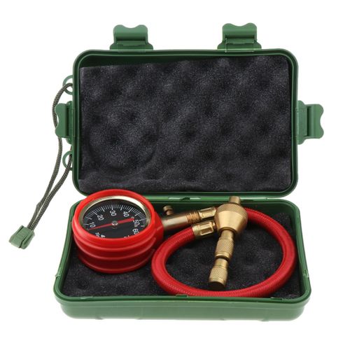 Un Rouge - Dégonfleur D'air Avec Manomètre, Dégonfleur, Outils De Assujetà Cadran, 4tage