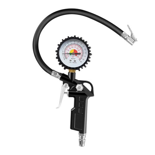 B Noir - Dégonfleur D'air Avec Manomètre, Dégonfleur, Outils De Assujetà Cadran, 4tage