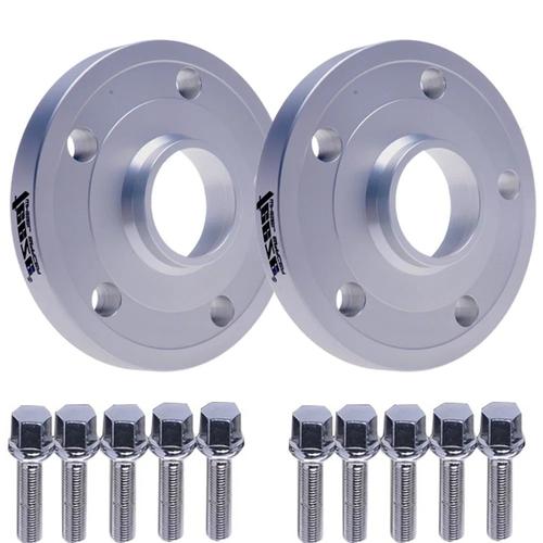 2pcs Adaptateur 20 Mm-Sr - Entretoises De Roue En Alliage D'aluminium Forgé, Adaptateurs De Jantes, Mercedes Benz, Bmw, Audi, 5x112 Cb, 66.6mm, 2 Pièces