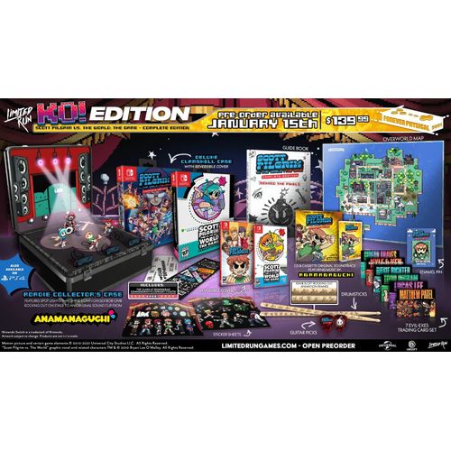 Scott Pilgrim Vs The World: The Game K.O. Collector Edition - Switch (Limited Run)