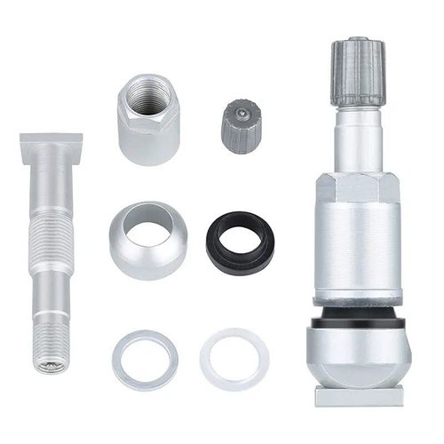 Argent - Kit De Réparation De Soupape De Pression De Pneu, 4 Pièces, Pour Mercedes-Benz Tpms, Permission Pour Fusible, Jeep Dodge