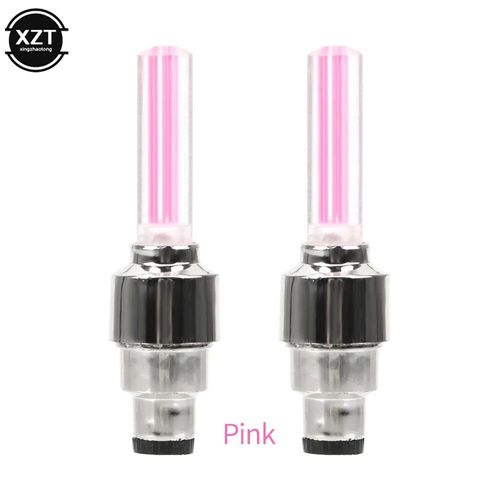 Rose - Lumière De Bienvenue De Voiture, Lumière De Moyeu, Lumière De Roue De Moto, Lumière De Vélo, Garniture De Assujet, Couvercle De Assujet, Rayons Flash, Néon Led, 1 Pièce