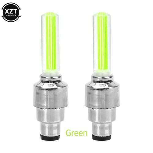 Vert - Lumière De Bienvenue De Voiture, Lumière De Moyeu, Lumière De Roue De Moto, Lumière De Vélo, Garniture De Assujet, Couvercle De Assujet, Rayons Flash, Néon Led, 1 Pièce